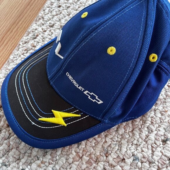 CHOKO | Chevrolet EV Blue Hat Cap Baseball Hat Electric Vehicle - Picture 3 of 6